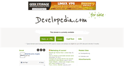 Desktop Screenshot of developedia.com